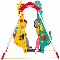 Haenim Toy Качели "Жираф-Дракон" DS-710 для двоих детей					