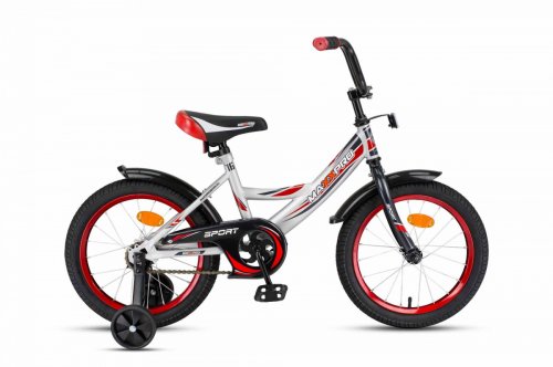 MaxxPro Велосипед Sport-16-4, цвет / серебристо-красный