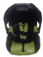 Детское автомобильное кресло LB-321 / Чёрно-Зеленый