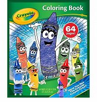 Crayola Книжка - раскраска, 64 страницы