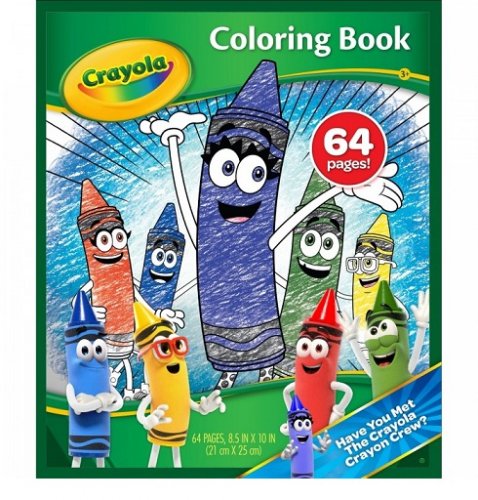 Crayola Книжка - раскраска, 64 страницы