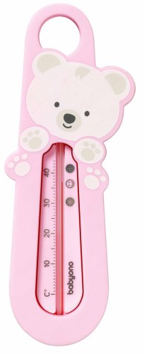 BabyOno Термометр для купания "Розовый Мишка" / цвет розовый