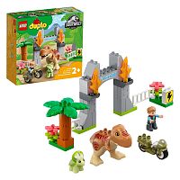 Lego Duplo Конструктор "Побег динозавров: тираннозавр и трицератопс" 10939