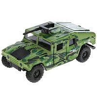 Технопарк Металлическая модель машины Армейский внедорожник 303906 / цвет зеленый					
