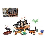 Игровой набор "Корабль с пиратами"					