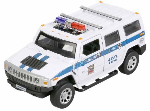 Технопарк Металлическая модель «Hummer H2. Полиция»
