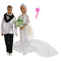 Карапуз Набор кукол Свадьба Софии и Алекса 321168 / цвет белый, красный					