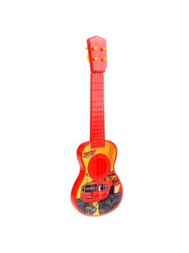Играем вместе Музыкальная игрушка Детская гитара Вспыш 256798 / цвет красный