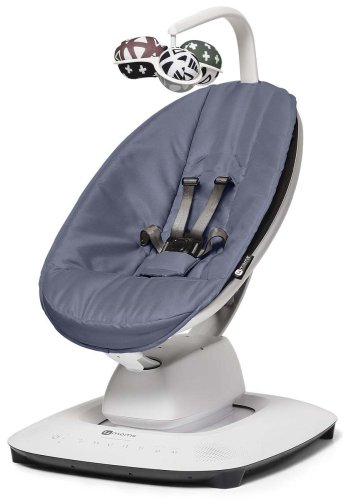 4moms Кресло-качалка MamaRoo New / цвет Slate Blue (синий)