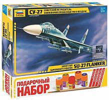 Звезда Сборная модель "Самолет Су-27"					
