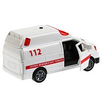 Технопарк Детская модель машины скорой помощи 314994 / цвет белый					