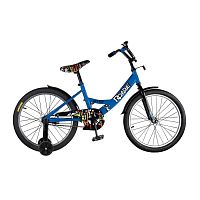 City-Ride Детский велосипед Roadie, диск 20, стальная рама, цвет / синий					