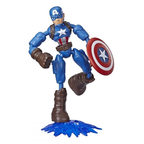Hasbro Фигурка Бенди Мстители Капитан Америка 15 см