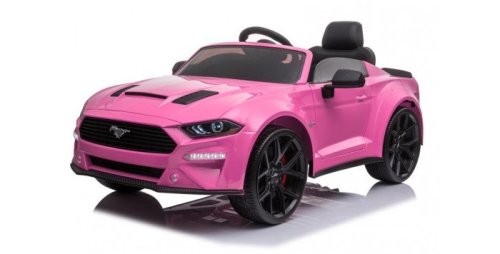 RiverToys Детский электромобиль Ford Mustang GT / цвет розовый