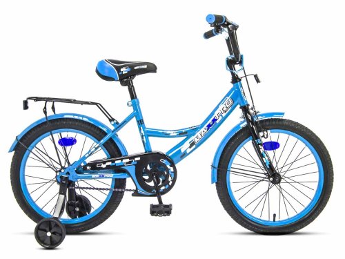 MaxxPro Детский велосипед N18-4 / цвет голубой