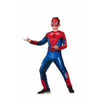 Карнавальный костюм /Человек Паук без мускулов/ возраст на 7-8 лет/ рост 122 см					