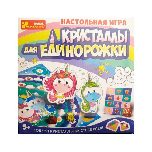 Ranok Настольная игра Кристаллы для единорожки 