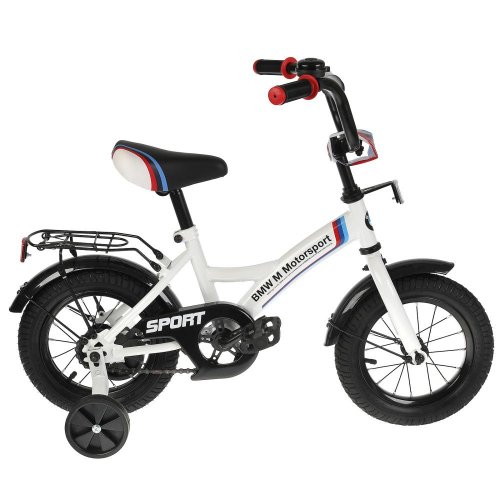 Велосипед детский 12" BMW, цвет / белый+черный