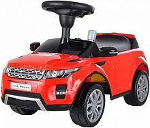 Chilok BO Машина-Каталка Range Rover музыкальная панель, спинка-толкатель) 3-6 лет, Red/ Красный					