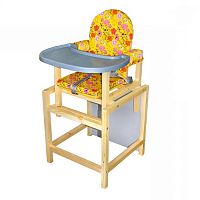 Стол-стул для кормления "СТД 07" (желтый)					