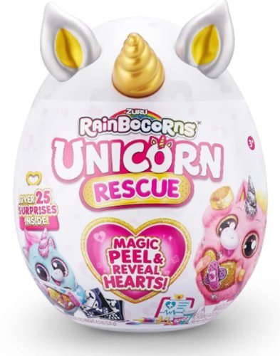 Zuru Игрушка Rainbocorns Unicorn rescue в непрозрачной упаковке - сюрприз