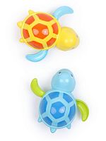 Happy Baby Игрушка Swimming Turtles заводные черепашки для ванной / цвет blue&yellow					