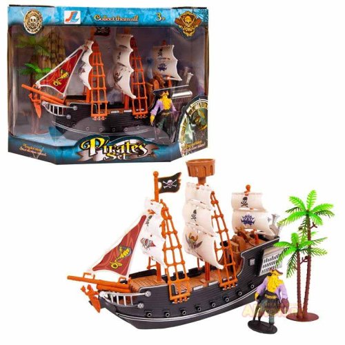 ABtoys Игрушка "Корабль пирата", с аксессуарами