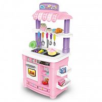 Be In Fun Игровой набор-кухня "Готовим ужин", цвет / розовый