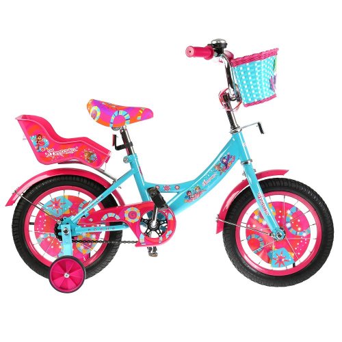 Фееринки 283822 Велосипед детский 14" / цвет розово-голубой