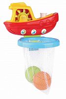 Pituso Набор игрушек для ванны "Кораблик с мячиками"					