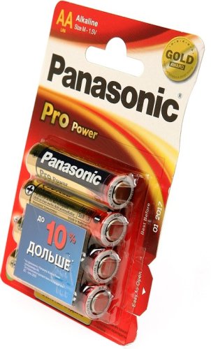 Panasonic Батарейки Pro Power АА, 4 штуки