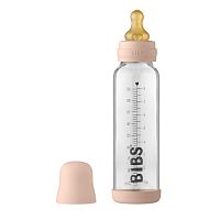 BIBS Бутылочка для кормления Baby Bottle Complete Set - Blush 225 ml					