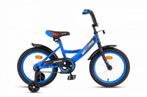 MaxxPro Велосипед Sport-16-5, цвет / матовый сине-черный