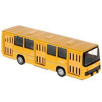 Технопарк Металлическая модель машины Городской автобус 306255 / цвет желтый					