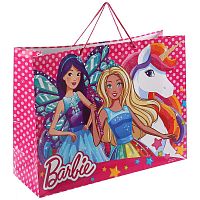 Играем вместе пакет подарочный  Barbie 46Х61Х20 см, бумага, глянцевый					