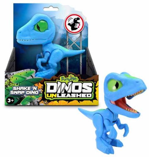 Dinos Unleashed Интерактивный динозавр Раптор мини