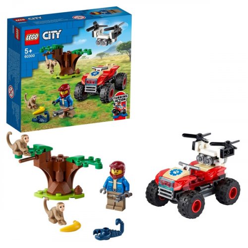 LEGO City Конструктор "Спасательный вездеход для зверей"