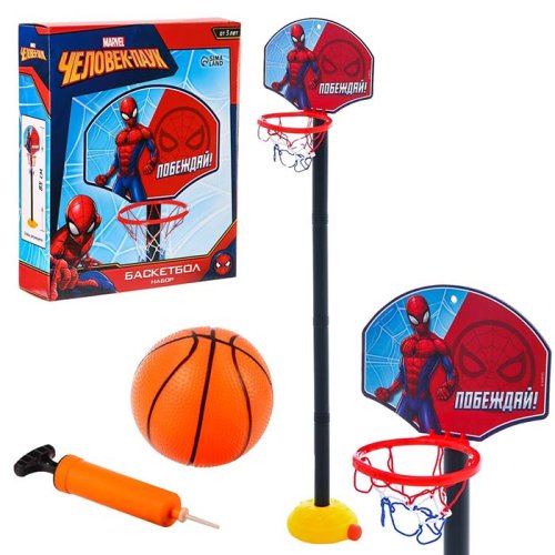 Marvel Баскетбольная стойка "Человек паук"