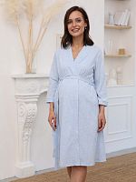 Hunny mammy Комплект для беременных и кормящих 13920, размер 170,176-96-102 / цвет голубой меланж					