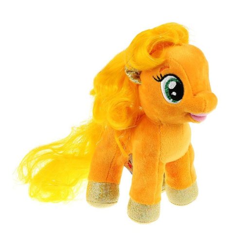 Мульти-Пульти Интерактивная мягкая игрушка Мой маленький пони Эпплджек 283990 / цвет оранжевый