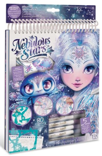 Nebulous Stars Раскраска для девочек Серия Iceana