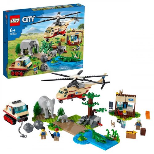 LEGO City Конструктор "Операция по спасению зверей"
