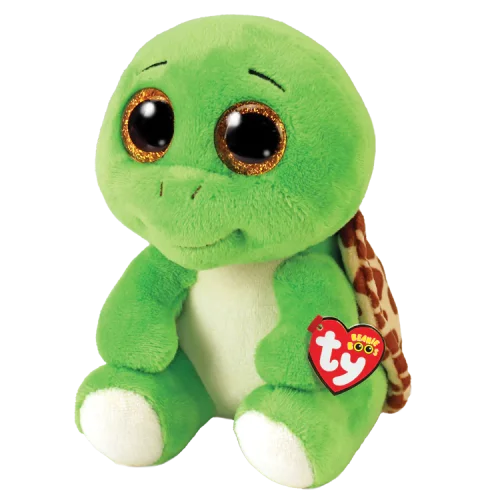 TY Мягкая игрушка Beanie Boo's Черепаха пятнистая Turbo / цвет зеленый